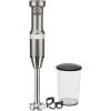imageKitchenAid Variable Speed Corded Hand Blender KHBV53 Empire RedContour Silver