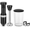 imageKitchenAid Variable Speed Corded Hand Blender KHBV53 Empire RedMatte Black