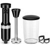 imageKitchenAid Variable Speed Corded Hand Blender KHBV53 Empire RedOnyx Black