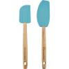 imageKitchenAid Bamboo Spatula Set 2Piece Aqua SkyAqua Sky