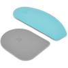 imageKitchenAid Gourmet Bowl Scraper Set of 2 Aqua Sky and Storm Grey