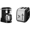 imageKitchenAid KCM1209DG Drip Coffee Maker 12 Cup Matte GreyOnix Black