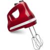 imageKitchenAid KHM512WH 5Speed Ultra Power Hand Mixer White 8x7x5Empire Red