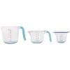 imageKitchenAid KO298OSAQA Gourmet Measuring Jugs Set of 3 Aqua SkyAqua Sky 1