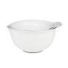 imageKitchenAid Universal Nesting Plastic Mixing Bowls Set Of 3 25 quart 35 quart 45 quart Non Slip Base with Easy Pour Spout to Reduce Mess Dishwasher Safe Aqua Sky White GrayWhite