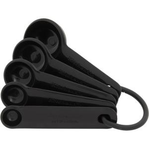 imageKitchenAid Classic Measuring Spoons Set of 5 Aqua SkyBlackBlack