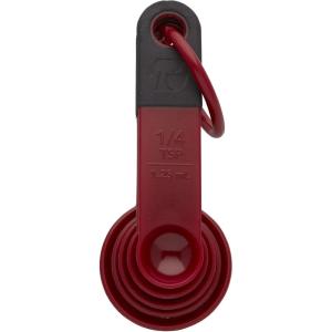imageKitchenAid Classic Measuring Spoons Set of 5 Aqua SkyBlackRedBlack