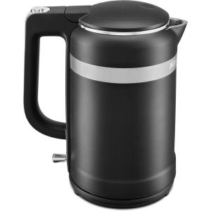 imageKitchenAid KEK1565OB 15 Liter Electric Kettle with Dual Wall InsulationBlack Matte