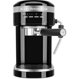 imageKitchenAid SemiAutomatic Espresso Machine KES6403 Matte Charcoal Grey 14 LitersBlack