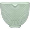 imageKitchenAid 5 Quart Ceramic Bowl for all 455 Quart TiltHead Stand Mixers KSM2CB5TDD Dew Drop