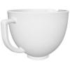 imageKitchenAid 5 Quart Ceramic Bowl for all KitchenAid 455 Quart TiltHead Stand Mixers KSM2CB5LW White Chocolate
