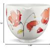 imageKitchenAid 5 Quart Ceramic Bowl for all KitchenAid 455 Quart TiltHead Stand Mixers KSM2CB5PPY Poppy
