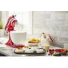 imageKitchenAid 5 Quart Ceramic Bowl for all KitchenAid 455 Quart TiltHead Stand Mixers KSM2CB5TWM White Mermaid lace