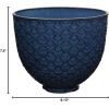imageKitchenAid 5 Quart TiltHead Ceramic Bowl 5Quart Blue Mermaid Lace