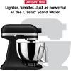 imageKitchenAid Artisan Mini 35 Quart TiltHead Stand Mixer  KSM3316X  IceBlack Matte