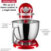 imageKitchenAid Artisan Mini 35 Quart TiltHead Stand Mixer  KSM3316X  IceCandy Apple Red