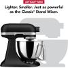 imageKitchenAid Artisan Mini 35 Quart TiltHead Stand Mixer  KSM3316X  IceImperial Black