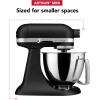 imageKitchenAid Artisan Mini 35 Quart TiltHead Stand Mixer  KSM3316X  IceImperial Black