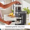 imageKitchenAid Burr Coffee Grinder  KCG8433  Onyx Black 10 OzCharcoal Grey