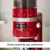 imageKitchenAid Burr Coffee Grinder  KCG8433  Onyx Black 10 OzEmpire Red