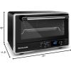 imageKitchenAid Digital Countertop Oven with Air Fry ampamp Pizza Stone KCO128BM Black Matte