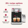 imageKitchenAid Fully Automatic Espresso Machine KF7 with Milk Attachment KES8557BK Cast Iron BlackCast Iron Black