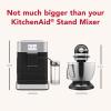 imageKitchenAid Fully Automatic Espresso Machine KF7 with Milk Attachment KES8557BK Cast Iron BlackCast Iron Black