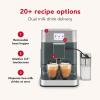 imageKitchenAid Fully Automatic Espresso Machine KF7 with Milk Attachment KES8557BK Cast Iron BlackJuniper