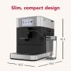 imageKitchenAid Fully Automatic Espresso Machine KF8 with Milk Attachment ampamp Plant Based Milk Options KES8558BK Cast Iron BlackCast Iron Black