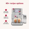 imageKitchenAid Fully Automatic Espresso Machine KF8 with Milk Attachment ampamp Plant Based Milk Options KES8558BK Cast Iron BlackStainless Steel