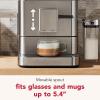imageKitchenAid Fully Automatic Espresso Machine KF8 with Milk Attachment ampamp Plant Based Milk Options KES8558BK Cast Iron BlackStainless Steel
