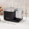 imageKitchenAid Grain and Rice Cooker 8 Cup with Automatically Sensing Integrated Scale  Water Tank KGC3155BMBlack Matte