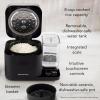 imageKitchenAid Grain and Rice Cooker 8 Cup with Automatically Sensing Integrated Scale  Water Tank KGC3155BMBlack Matte