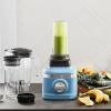 imageKitchenAid K150 3 Speed Ice Crushing Blender with 2 Personal Blender Jars  KSB1332Y  Blue Velvet 48 oz