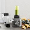imageKitchenAid K150 3 Speed Ice Crushing Blender with 2 Personal Blender Jars  KSB1332Y  Matte Charcoal Grey Dark Grey 48 oz