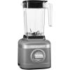 imageKitchenAid K150 3 Speed Ice Crushing Blender with 2 Personal Blender Jars  KSB1332Y  Matte Charcoal Grey Dark Grey 48 oz