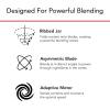 imageKitchenAid K400 Variable Speed Blender with Tamper  KSB4028  Contour Silver 56 ounces