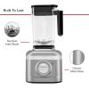 imageKitchenAid K400 Variable Speed Blender with Tamper  KSB4028  Contour Silver 56 ounces