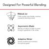 imageKitchenAid K400 Variable Speed Blender with Tamper  KSB4028  Dried Rose 56 ounces