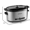 imageKitchenAid KSC6223SS 6Qt Slow Cooker with Standard Lid  Stainless SteelStainless Steel