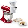 imageKitchenAid KSMSFTA Sifter  Scale Attachment 4 Cup WhiteWhite