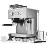 imageKitchenAid Semi Automatic Espresso Machine with Burr Grinder 25L Cast Iron Black KES6551BKBrushed Stainless Steel