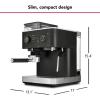 imageKitchenAid Semi Automatic Espresso Machine with Burr Grinder 25L Cast Iron Black KES6551BKCast Iron Black