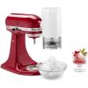 imageKitchenAid Shave Ice Attachment KSMSIA White 4 MoldsShave Ice Attachment