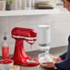 imageKitchenAid Shave Ice Attachment KSMSIA White 4 MoldsShave Ice Attachment
