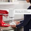 imageKitchenAid Shave Ice Attachment KSMSIA White 4 MoldsShave Ice Attachment