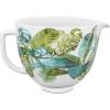 imageKitchenAid Accs Portable Appliance Stand Mixer Bowl 5 quart Tropical Floral Ceramic
