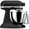 imageKitchenAid Artisan Mini 35 Quart TiltHead Stand Mixer  KSM3316X  IceImperial Black