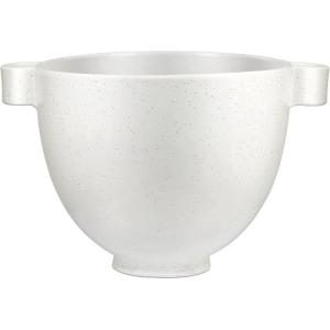 imageKitchenAid 5 Quart Ceramic Bowl for all KitchenAid 455 Quart TiltHead Stand Mixers KSM2CB5PSS Speckled Stone