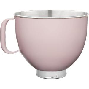imageKitchenAid 5 Quart Stainless Steel Bowl for all KitchenAid 455 Quart TiltHead Stand Mixers KSM5SSBDR Dried Rose